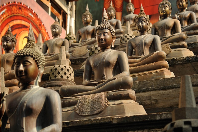 معبد گانگارامایا یکی از جاذبه های گردشگری کلمبو