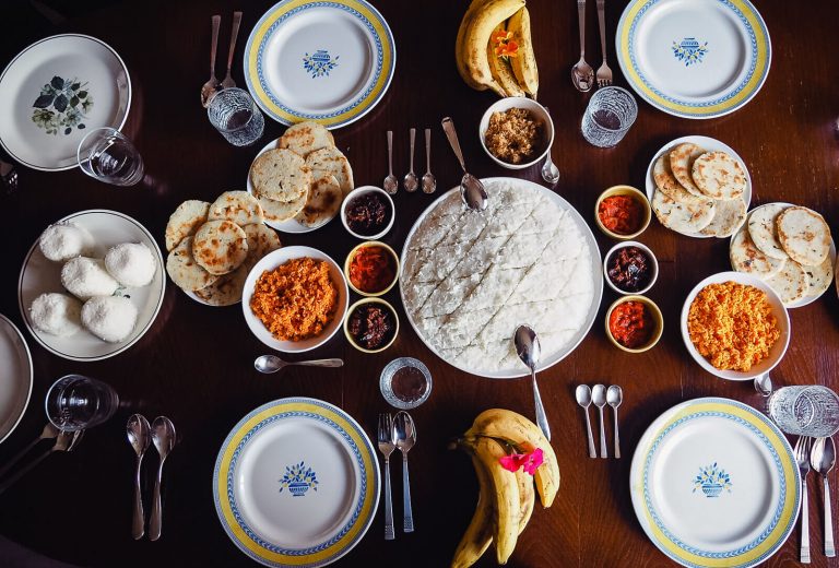 صبحانه ی سریلانکا معروف به جاذبه ی توریستی
